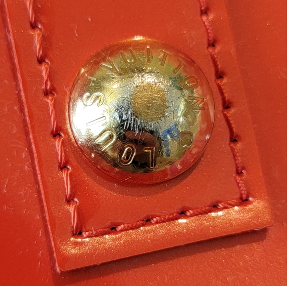 Louis Vuitton Red/Pink Epi Alma Satchel Handbag Satchel GM - Picture 10 of 16